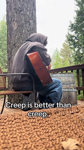 i'm half the man i used to be #Creep #dadrock #acousticguitar #grunge #stonetemplepilots