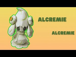 Papercraft Fun: Alcremie Papercraft Tutorial - Easy Step-by-Step Guide | Magic Paper Channel