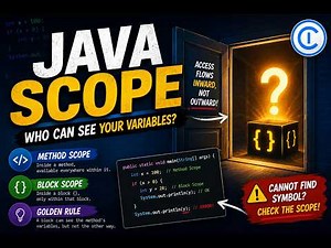 Stop Getting This Java Error! | Java Scope Explained Simply ❌💻