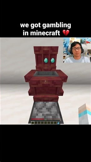 Minecraft Gambling Moment
