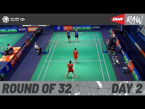 YONEX French Open 2022 | Day 2 | Court 3 | Round of 32