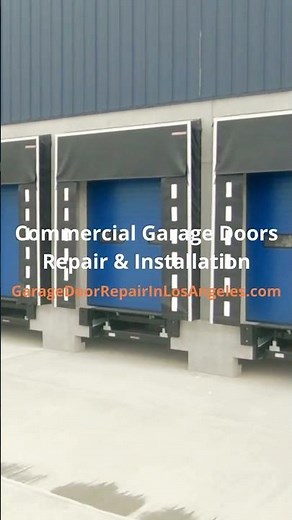 New Commercial Garage Doors Loading Dock ➡️ Installed