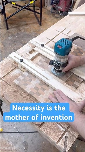 No Rail flattening sled uses a trim router to flatten end grain #workshop #woodworking #diytools