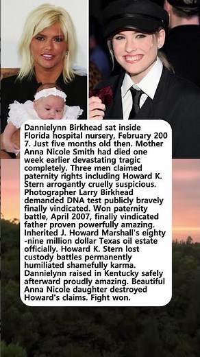 The Quiet Money Battle Dannielynn Faced After Anna Nicole's Death—She Won 89 Million