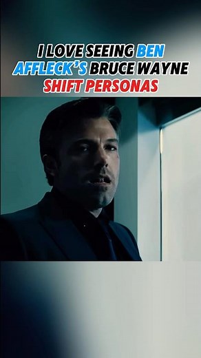 Bruce Wayne shifting personalities! Ben Affleck in Zack Snyder Batman vs Superman! James Gunn DCU!