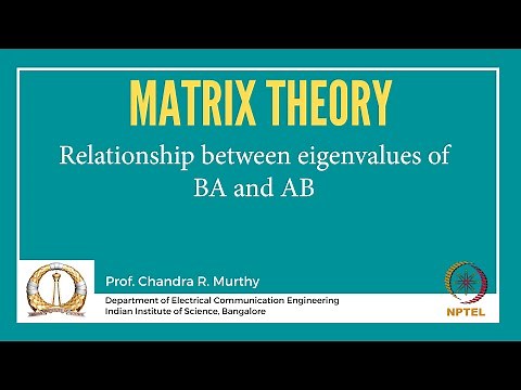 Relationship between eigenvalues of BA and AB
