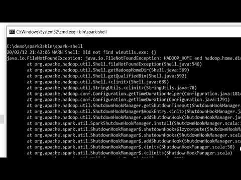 Apache Spark | Local Mode and work with Command Line REPL