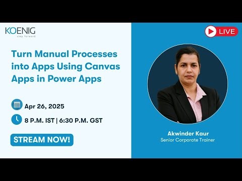 Turn Manual Processes into Apps Using Canvas Apps in Power Apps