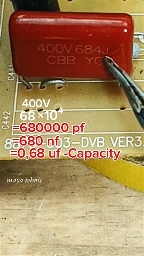 Capacitor value #capacitor #mylar #electronics #jobs #this #holiday #event | Suyadi Maya Tehnic