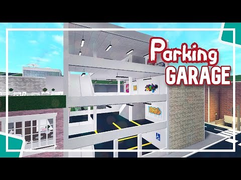PARKING GARAGE SPEED BUILD | Bloxburg City Part 11