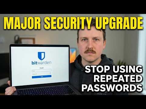 Why you NEED a password manager and how to use one. | Bitwarden tutorial