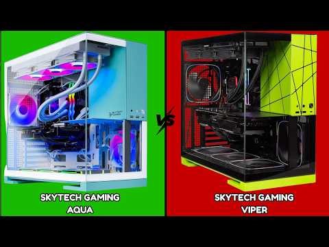Skytech Aqua VS Viper | Which Desktop PC Dominates 4K and 1440p Gaming?