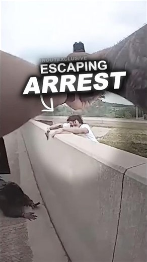 Man Does the Unthinkable While Escaping Arrest