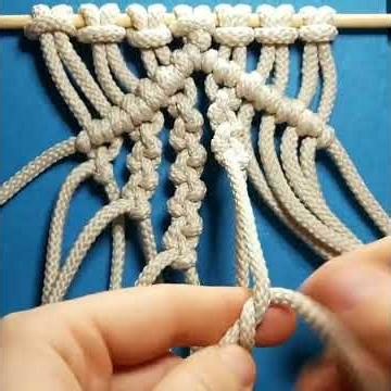 Diamond Macrame Pattern Tutorial: EASY Step-by-Step