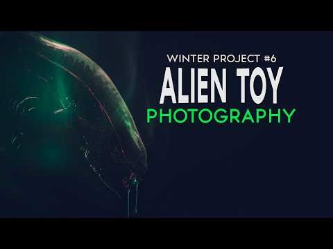 Create Epic Alien Toy Photography with OM-1’s Live ND Filters