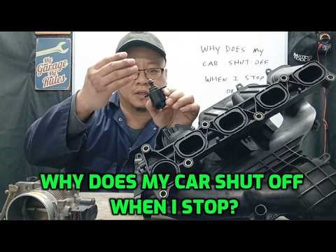 6 Reasons why CAR SHUTS OFF when coming to stop (stays running with foot on the gas pedal)