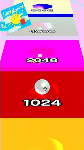 UNBELIEVABLE PEARL BALL ⚪✨😱 | Ball Run Infinity | Satisfying Short 🔥💫 #shorts