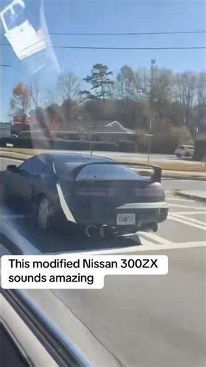 This modified Nissan 300ZX sounds really good 👍🏼 #shorts