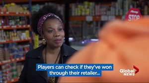 What happens when someone wins the lottery in B.C.?