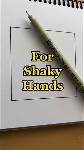 drawing for people for shaky hands #learntodraw #howtodraw #shakyhands #5minutecraft #arttutorial