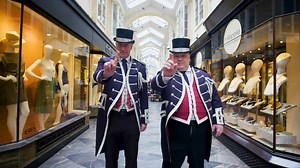 When the Burlington Beadles are on duty, you best mind your manners. That means no tomfoolery, buffoonery or clownery, and absolutely zero shenanigans. Keep your etiquette upright and your whistling in check, the politeness police are on the clock. | Great Big Story