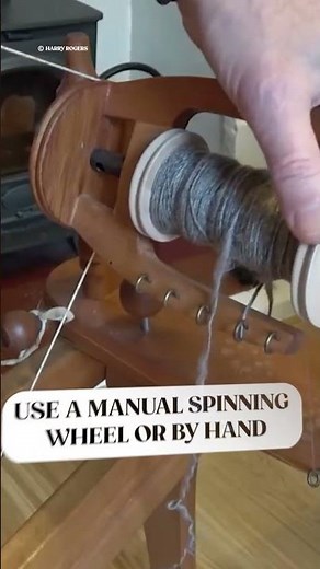 The Production Process of Wool Rugs – Step 3: Spinning and Plying