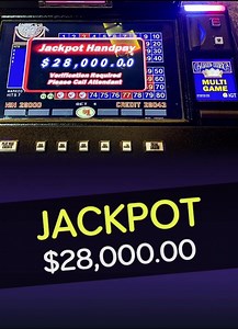 The winner takes it all – $28,000, that is! 👏 Congrats to our lucky guest from Pennsylvania for winning BIG on a $4 bet playing Keno! | Rocky Gap Casino Resort