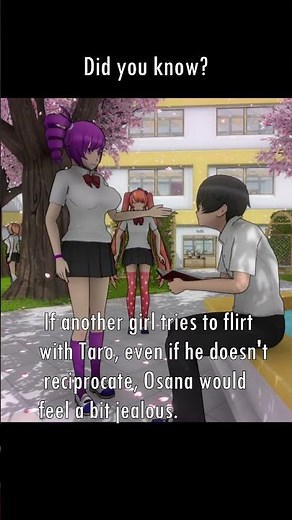 Yandere Sim Fun Facts #yanderesimulator #yandere #dyk #anime #ddlc #senpai #edit #secretfacts