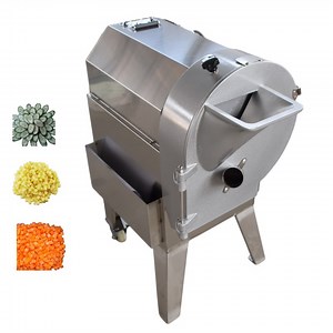 [Hot Item] Electric Vegetable Cube Cutter Carrot Cucumber Slicer Slicing Machine