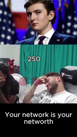 Barron Trump lends Adin Ross 250k on the spot