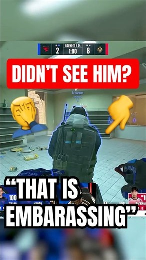 CS Pro HILARIOUS Fail in a Match! 😭 #cs2