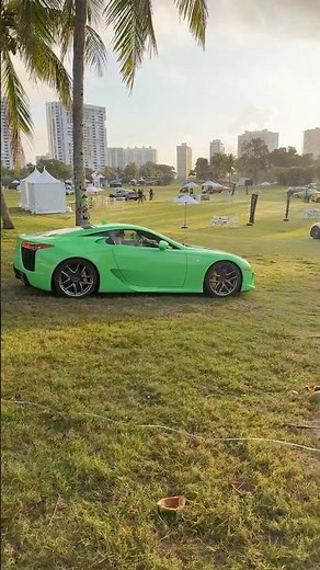 One of One Lexus LFA Sound Off