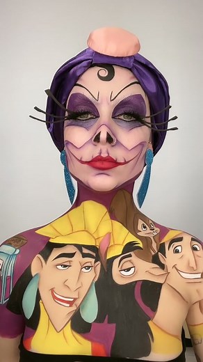 Maquillaje de Yzma: Transformación Creativa en TikTok