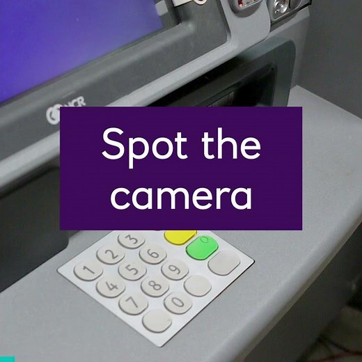 ATM fraud - Pin hole cameras