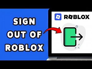 How To Sign Out Of Roblox 2025 | Log Out From Roblox On Any Device