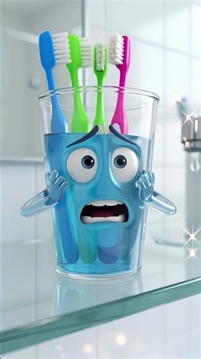 Toothpaste - Toothbrush Holder - Faucet - Mirror