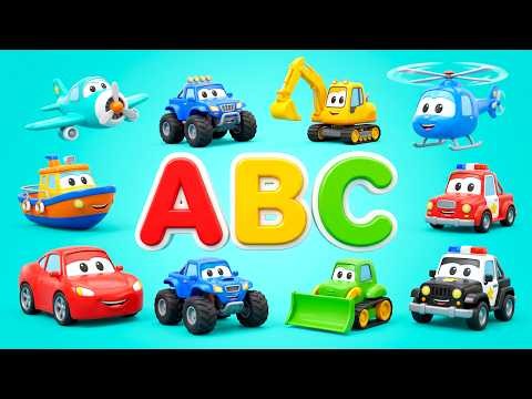 ABCD Vehicles: Learn the Alphabet with Cars and Trucks!