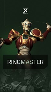 65K views · 31 reactions |  Ringmaster!  Unleash the power of the new hero, Ringmaster! Watch as he dazzles with stunning abilities and controls the battlefield with his mesmerizing tricks. Video courtesy of @dota2 #dota2 #dota #dota2community #ringmaster #newhero #dota2fun #dota2memes | Dota 2 Community | Facebook
