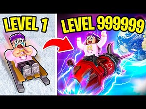 Can We Go MAX LEVEL In ROBLOX SLED SIMULATOR!? (EXPENSIVE ITEMS REVEALED!)