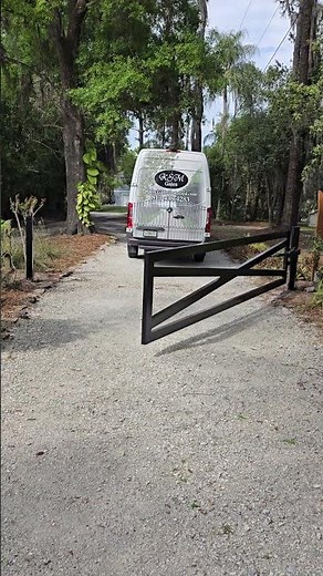 3 Rail Gate with LiftMaster LA412 Operator