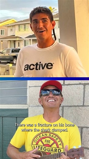 The Kauai shark bite victim is a respected and loved lifeguard on the island. He suffered severe injuries to his leg, and remains hospitalized on O’ahu. #HNN #HawaiiNews #Hawaii #Shark | Dillon Ancheta