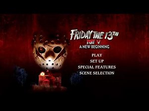 Friday the 13th Part 5 A New Beginning (1984) DVD Menu