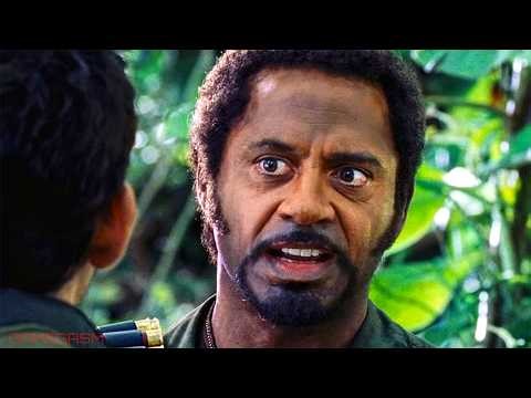 Robert Downy Jr. "Never Go Full Retard" (4K Blu-ray) Comedy Scene | Tropic Thunder Movie Clip HDR