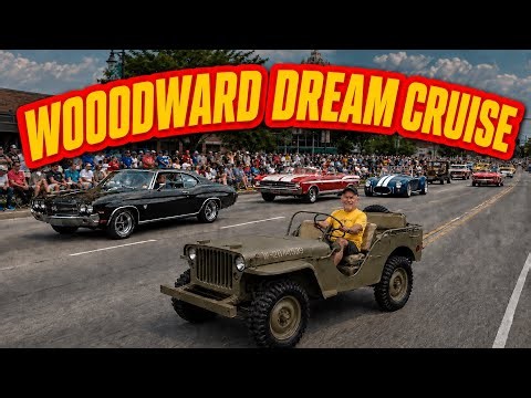 Woodward Dream Cruise ￼2026 ￼