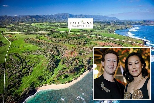 Inside plans for Mark Zuckerberg’s massive $260M bunker on secluded Hawaiian island