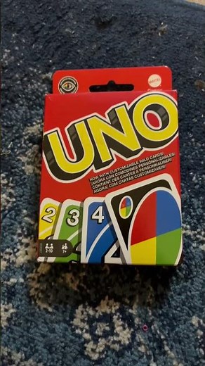 Different types of uno cards