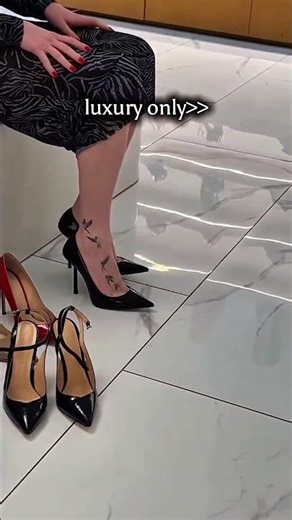 Luxury Only 👠✨ High Heels Collection | Classy Red Bottom Aesthetic #Shorts #heels #viral #fashion