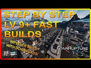 Step By Step FAST End Game Production Build Series With Downloads! | StarRupture Part 1