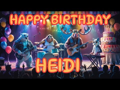 Happy Birthday Heidi