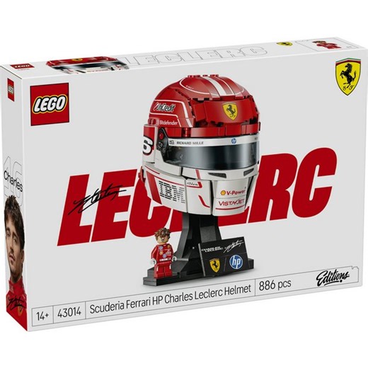 Buy LEGO Editions Scuderia Ferrari HP Charles Leclerc Helmet 43014 | LEGO | Argos